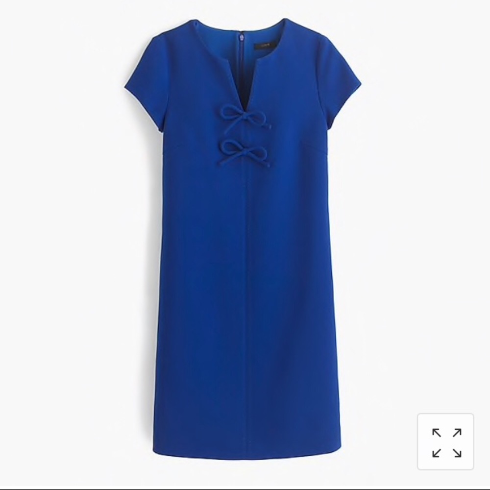 J.crew Presentation dress royal blue size 0